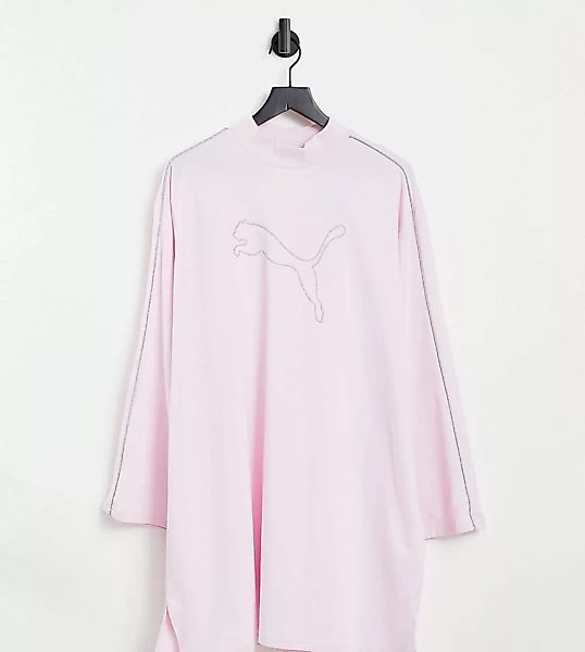 Puma – Icons 2.0 Fashion – Kleid in Rosa günstig online kaufen