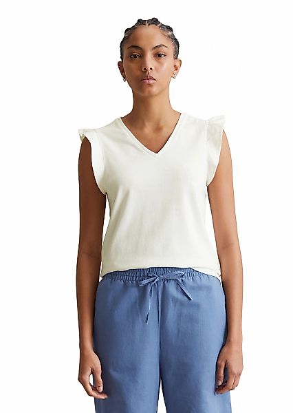 Marc OPolo DENIM T-Shirt "aus Material-Mix" günstig online kaufen