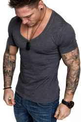 Amaci&Sons T-Shirt EUGENE Basic T-Shirt mit günstig online kaufen
