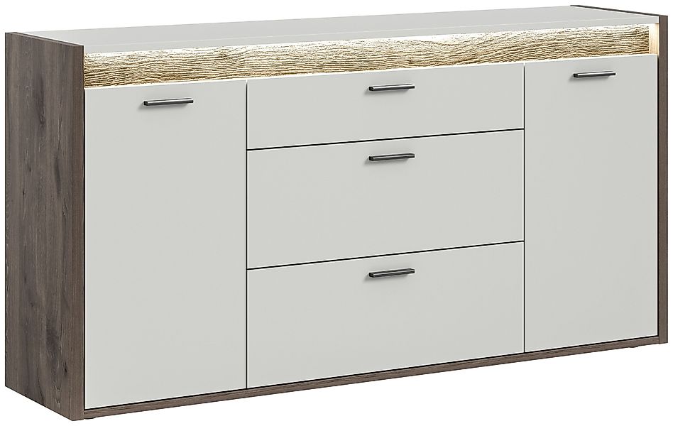 xonox.home Sideboard Falcona, Nox Oak Dunkel günstig online kaufen