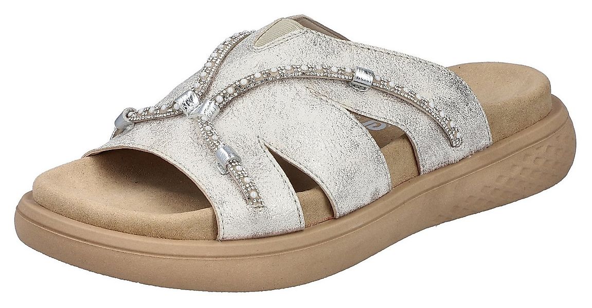 Rieker Pantolette Sommerschuh, Schlappen, Hausschuh, Strandschuh mit Stretc günstig online kaufen