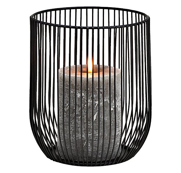 matches21 HOME & HOBBY Kerzenhalter Kerzenhalter aus Metall Draht schwarz T günstig online kaufen