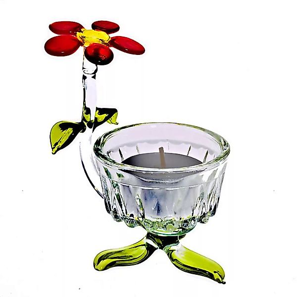 Teelichthalter mit Blume ''Blumen'' günstig online kaufen