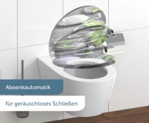 Schütte WC-Sitz Stone, Duroplast, mit Absenkautomatik günstig online kaufen