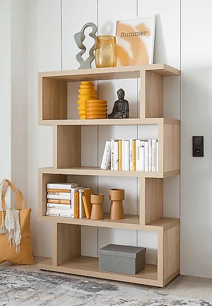HBZ Raumteilerregal »BC 3105« 1 Stk. tlg. in weiß oder Eiche Sonoma, Regal günstig online kaufen