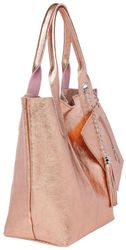 Caspar Schultertasche große Wildleder Shopper Damen günstig online kaufen