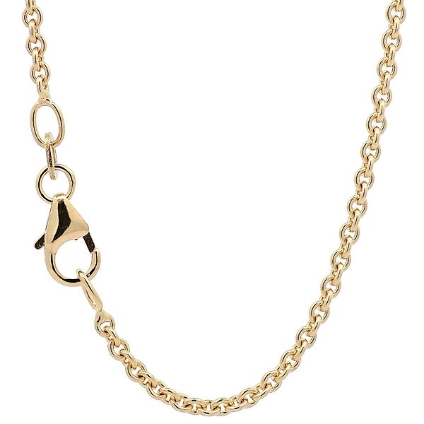 HOPLO Goldkette Goldkette Ankerkette Länge 38cm günstig online kaufen