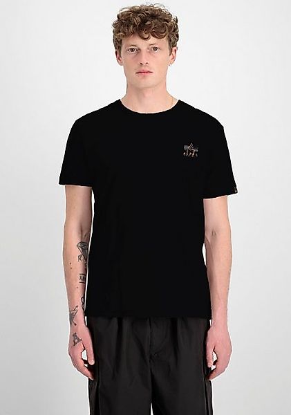 Alpha Industries Rundhalsshirt Camo Logo Puff günstig online kaufen