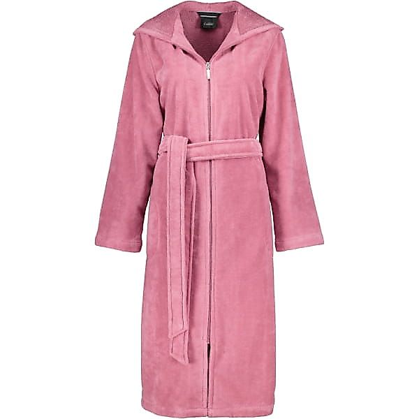 Cawö Home Damen Bademantel Kapuze RV 837 - Farbe: blush - 22 - M günstig online kaufen