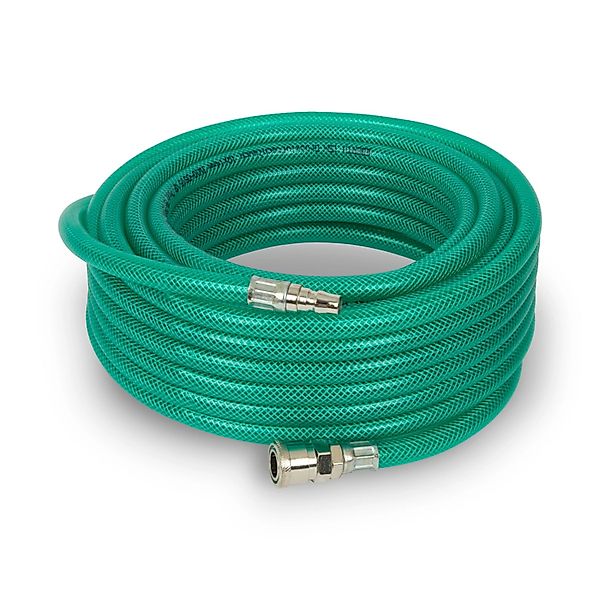 EBERTH Druckluftschlauch Länge 15m Durchmesser 10mm x 14mm 3/8 Kupplung 24 günstig online kaufen
