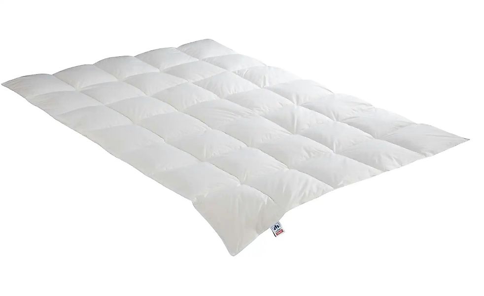 IRISETTE Daunensteppbett   EDDA ¦ weiß ¦ Maße (cm): B: 155 H: 8 Bettwaren > günstig online kaufen