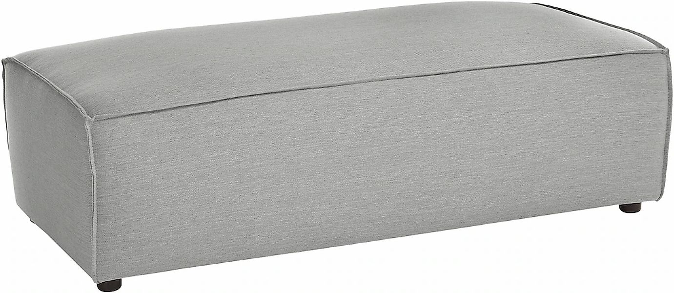 Home affaire Hocker "NEU: SHERWOOD XXL, Polsterhocker, Cord, Webstoff", rec günstig online kaufen