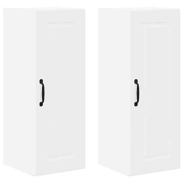 vidaXL Küchenwandschrank 2 Stk Weiß 30 x 31 x 80 cm Holzwerkstoff 885356 günstig online kaufen