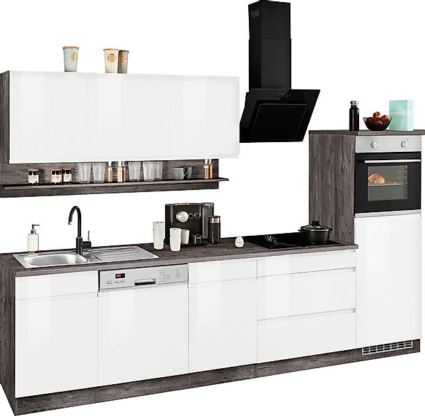 KOCHSTATION Küchenzeile KS-Virginia, Breite 300 cm, günstig online kaufen