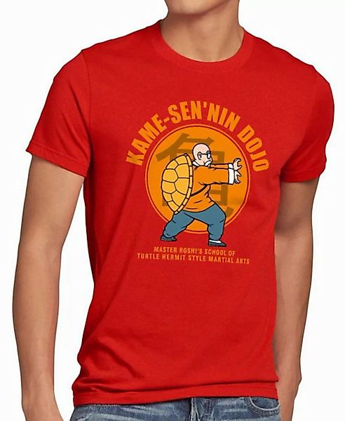 style3 T-Shirt Roshi Dojo turtle ball z dragon songoku meister anime gt veg günstig online kaufen