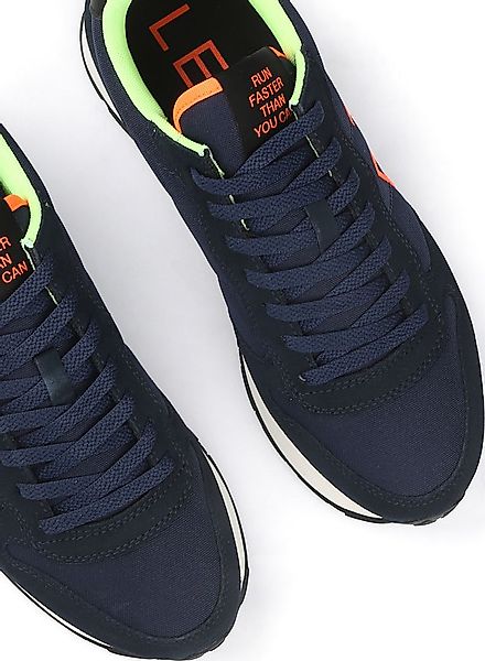 Sun68 Sneaker Tom Fluo Navy Blue  - Größe 43 günstig online kaufen