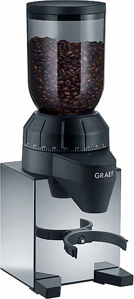 Graef Kaffeemühle "CM 820" 128 W Kegelmahlwerk 250 gBohnenbehälter Edelstah günstig online kaufen