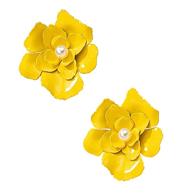 KARMA Paar Ohrstecker Damen Blüten Legierung günstig online kaufen