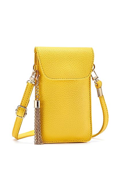 LASCANA Umhängetasche Handytasche, mit Sichtfenster, Minibag, günstig online kaufen