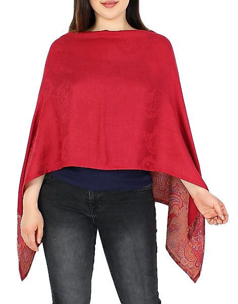 dy_mode Blusenponcho Damen Sommerponcho Weicher Überwurf günstig online kaufen
