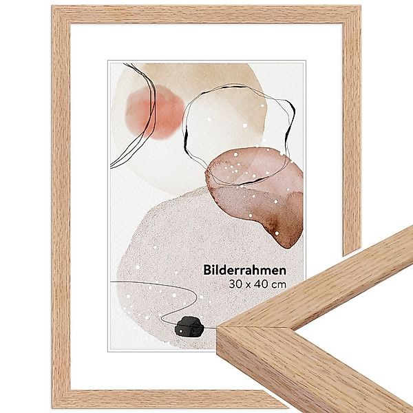 WANDStyle Bilderrahmen H430, Eiche-Optik, aus Massivholz günstig online kaufen