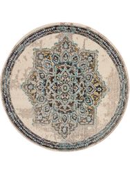 benuta Teppich Casa, rund, Höhe: 11 günstig online kaufen