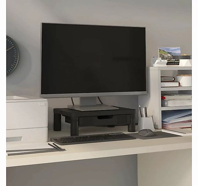vidaXL TV-Schrank Monitorständer Schwarz 43x30,5x13 cm günstig online kaufen