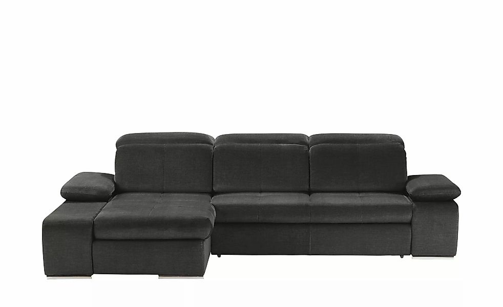 switch Ecksofa aus Mikrofaser Avilla ¦ schwarz ¦ Maße (cm): B: 285 H: 86 T: günstig online kaufen