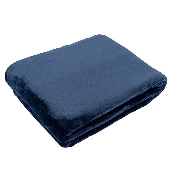 Wohndecke Flanell, VIVA Home, uni günstig online kaufen