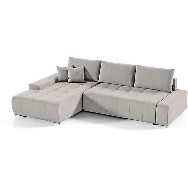 Beautysofa Ecksofa DRACO mit Schlaffunktion und günstig online kaufen