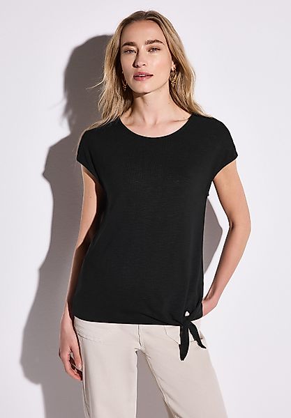 STREET ONE T-Shirt aus strecthigem Viskosematerial günstig online kaufen