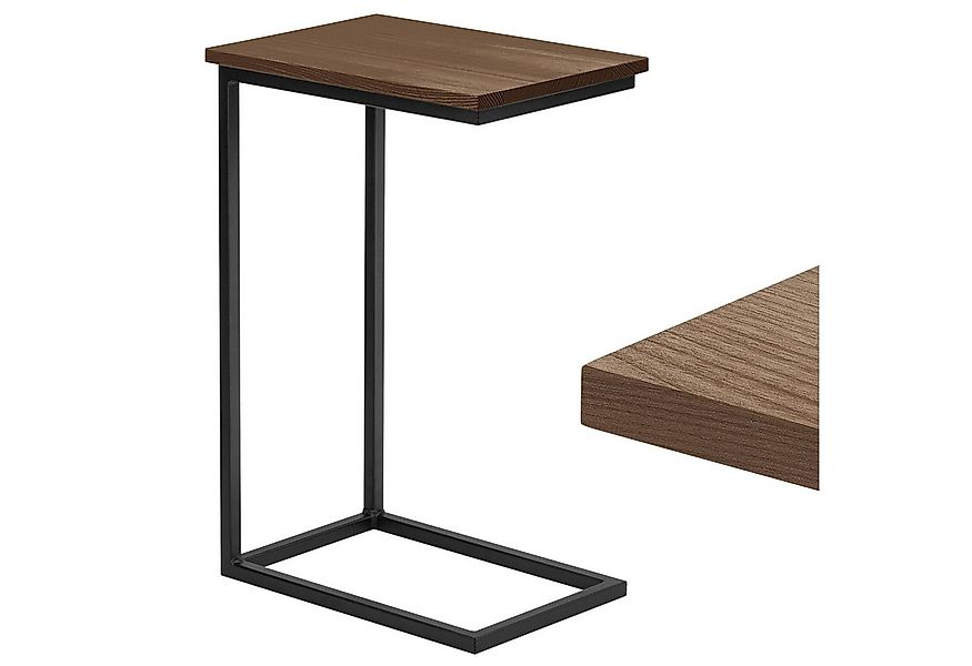 LAMO Manufaktur Beistelltisch Massivholztischplatte Laptoptisch Sofatisch ( günstig online kaufen