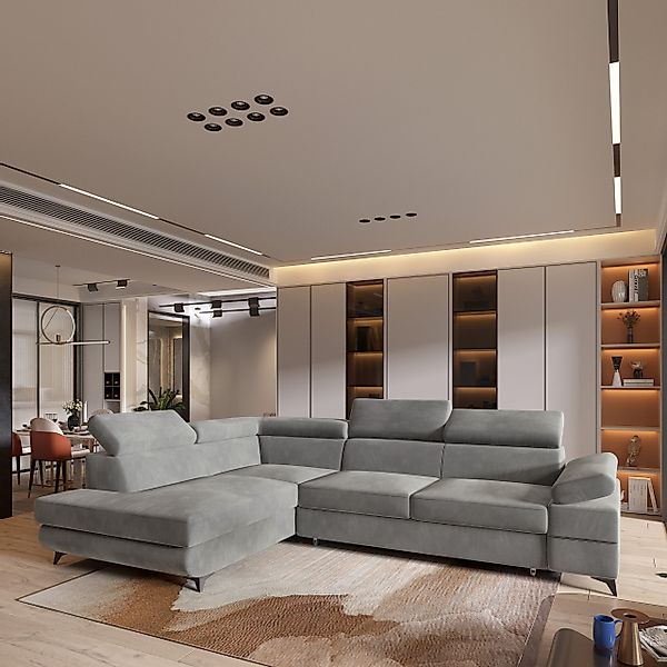 Masseno Ecksofa FAVIEN mit Schlaffunktion L-Form, günstig online kaufen