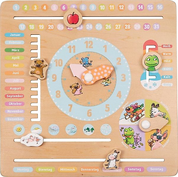 COPPENRATH DIE SPIEGELBURG Lernspielzeug Lern-Kalender aus Holz - Die Liebe günstig online kaufen