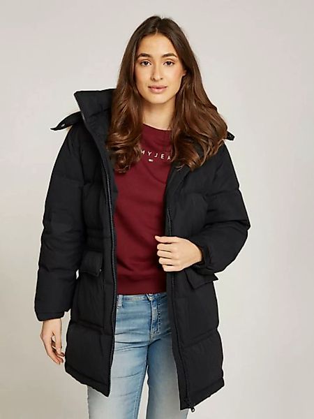 Tommy Jeans Steppjacke TJW MIDI ALASKA FAUX FUR mit Fellimitat günstig online kaufen