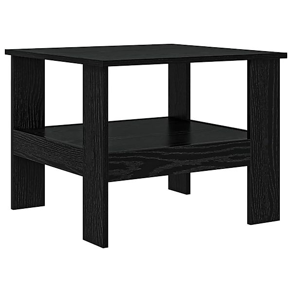 vidaXL Couchtisch Schwarz Eichen-Optik 57 x 55 x 45 cm Holzwerkstoff 800024 günstig online kaufen