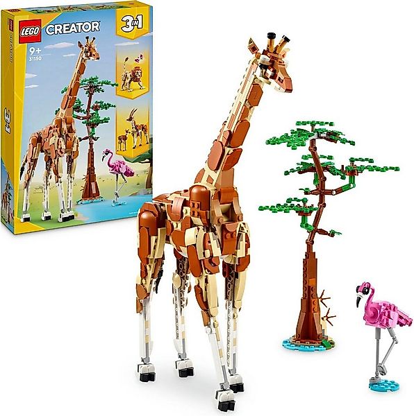 LEGO® Tiersafari (31150), LEGO Creator 3in1 Konstruktionsspielsteine, (780 günstig online kaufen
