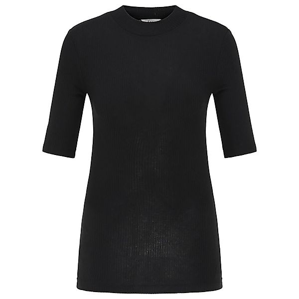 Lee Ribbed Kurzärmeliges T-shirt L Black günstig online kaufen