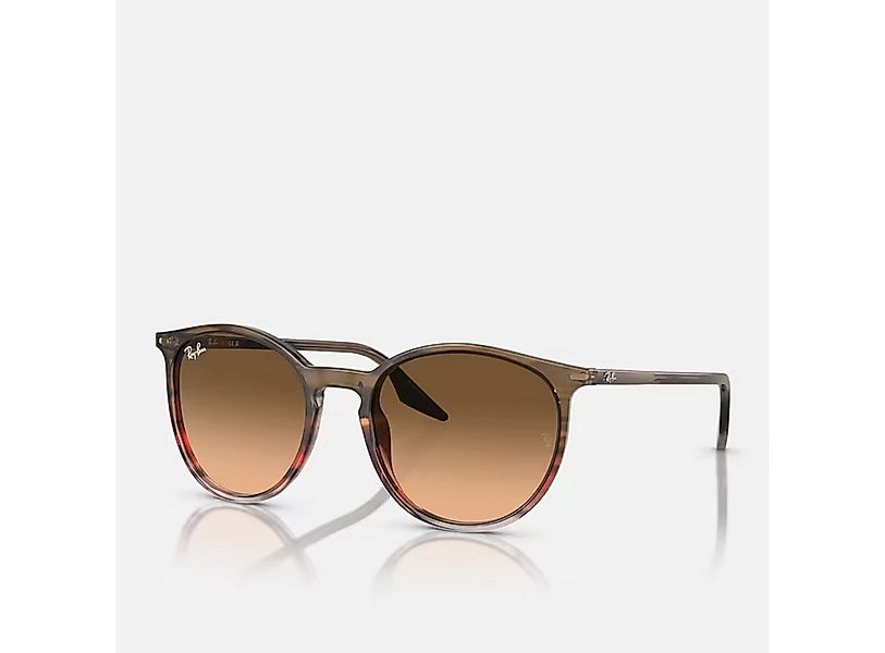 Ray-Ban Sonnenbrille Ray-Ban RB2204 Striped Brown Bianco Rosa 54 mm günstig online kaufen