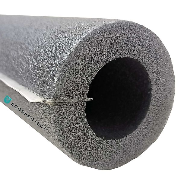 Scorprotect Graue PE Rohrisolierung Selbstklebend 22 X 13 X 1 Meter günstig online kaufen