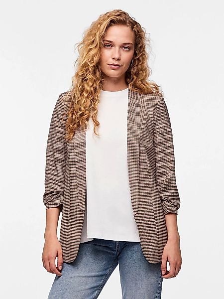 pieces Blusenblazer PCBOSELLA 3/4 PRINTED BLAZER günstig online kaufen