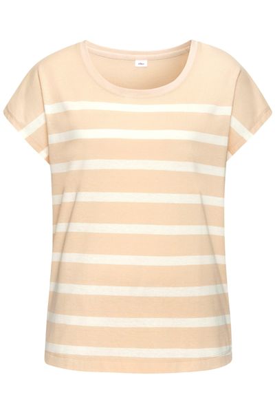 s.Oliver Shorty 2 Stk. tlg., mit garngefärbten Streifen im Oberteil günstig online kaufen