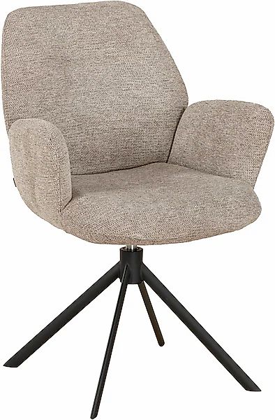 OMG Design Esszimmerstuhl »Lisa« (Set) 2 Stk.Drehstuhl mit auto-return, Arm günstig online kaufen