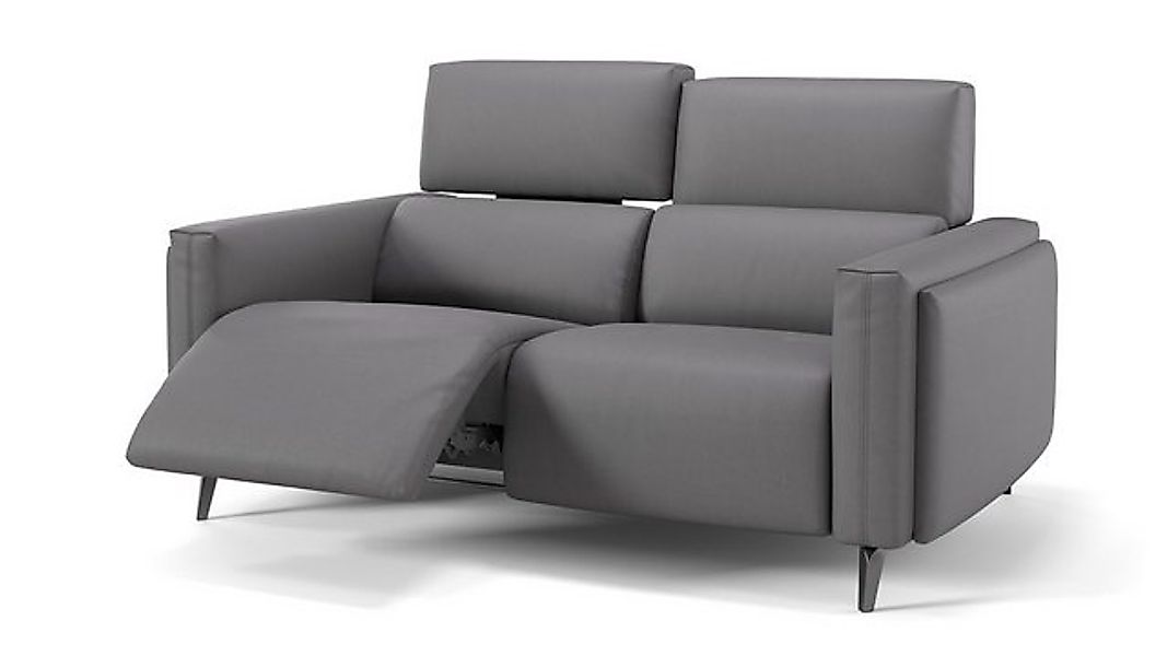 Sofanella 2-Sitzer Leder AVELLA, Relaxsofa, Designsofa, Designer Couch, Ita günstig online kaufen