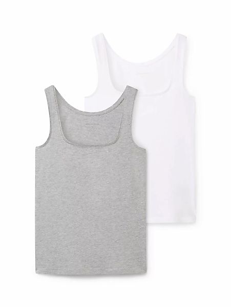 TOM TAILOR Tanktop (Packung, 2-tlg) im Doppelpack günstig online kaufen