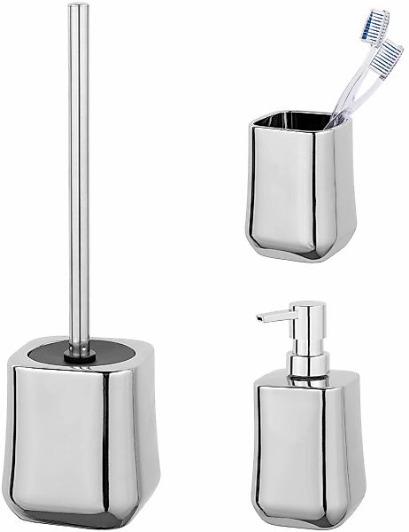 SCHÖNER WOHNEN-Kollektion Badaccessoire-Set ""Adine"" aus Keramik, mit Zahn günstig online kaufen