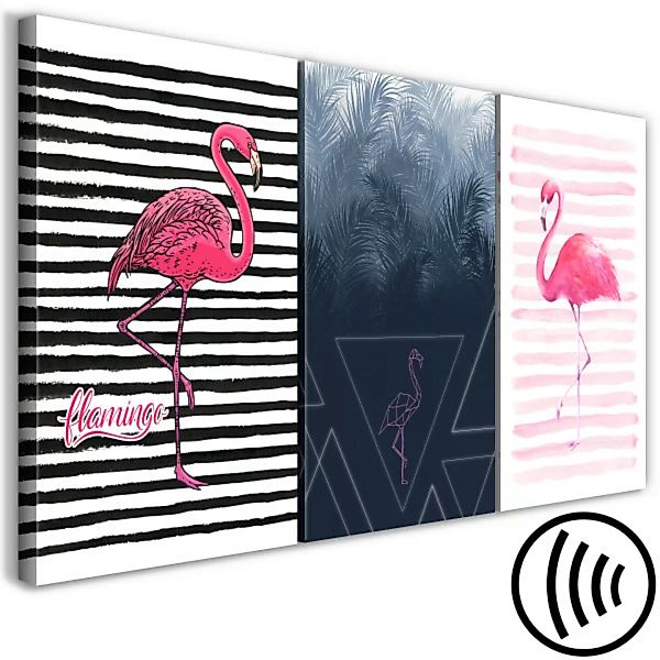 Leinwandbild Flamingos (Collection) XXL günstig online kaufen