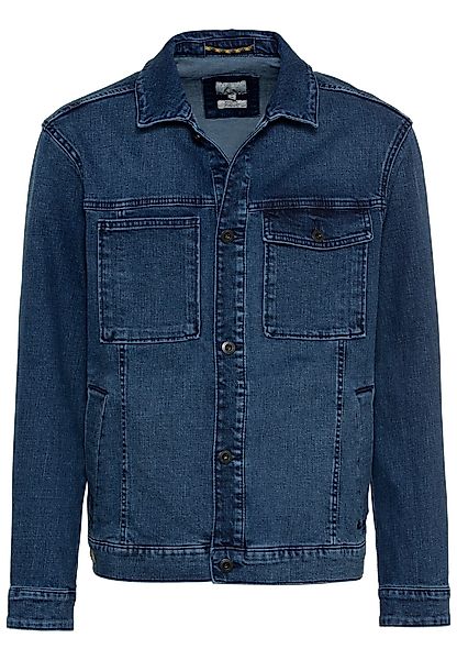 camel active Jeansjacke Jeansjacke aus Baumwollmix günstig online kaufen
