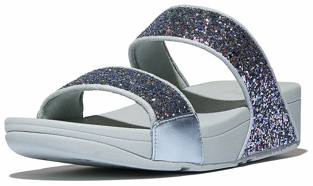 Fitflop Pantolette "LULU", Keilsandale, Sommerschuh mit Glitter günstig online kaufen