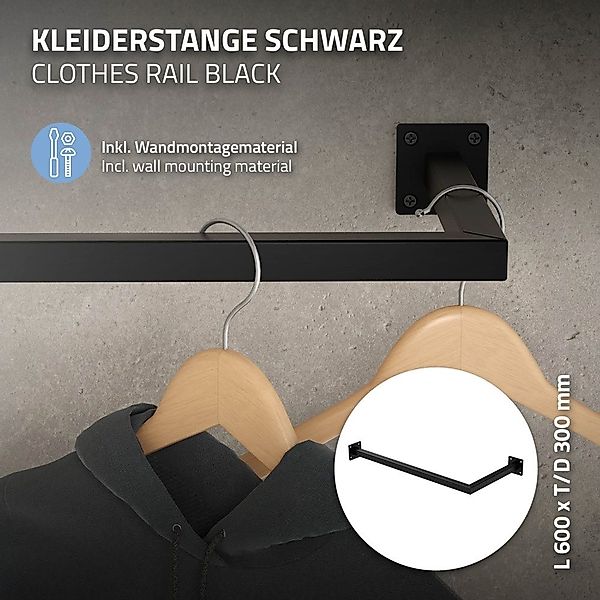 ML-DESIGN Kleiderstange Kleiderständer Übereck für die günstig online kaufen